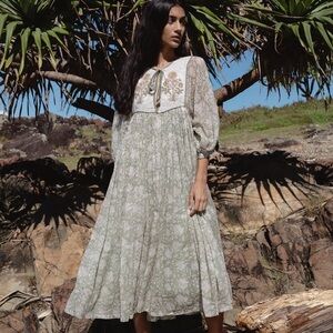 Daughters of India Diya Midi Dress